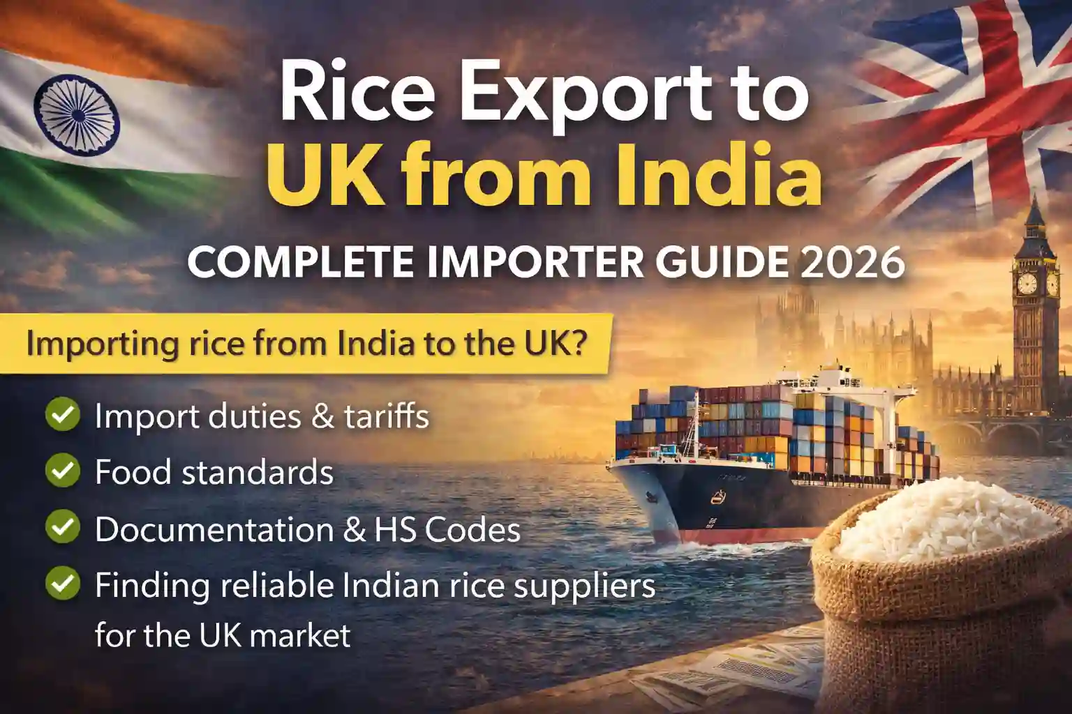 Rice Export to UK